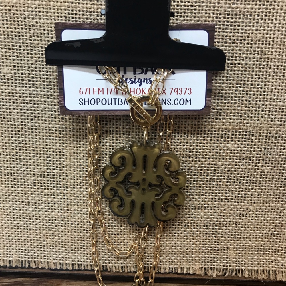 NWT Acrylic Hypoallergenic Necklace